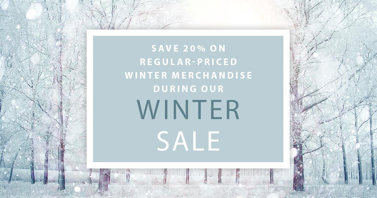 CR Designs Winter Sale