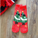 Soft Christmas Character Knit Mini-Crew Socks