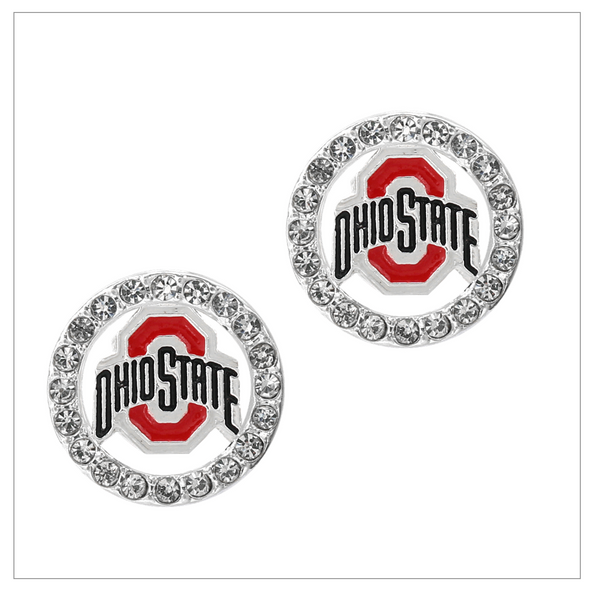 OHIO STATE | EUGENIA EARRINGS