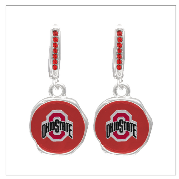 OHIO STATE ETTY EARRINGS