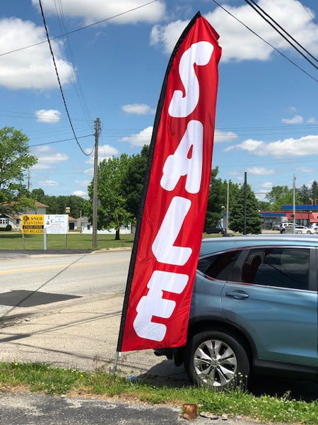 Sale Wave Flag