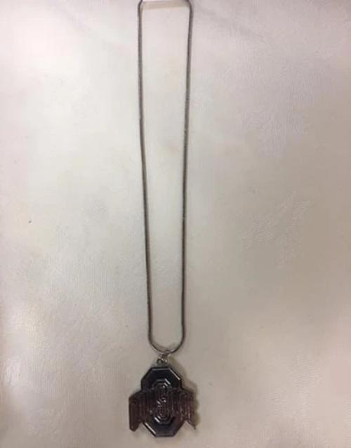 Ohio State Necklace Silver