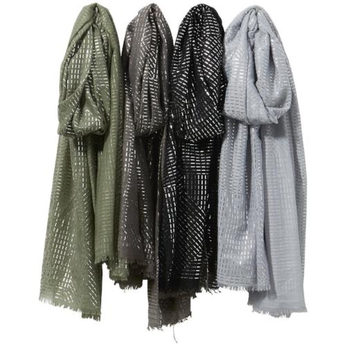 Nobo Silver Lines Scarf Assorted Colors