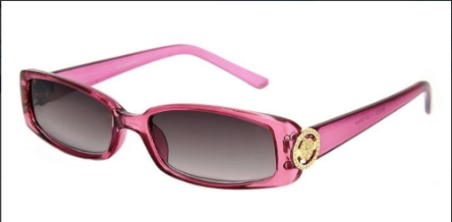 Emblem Fashion Sun Readers Pink