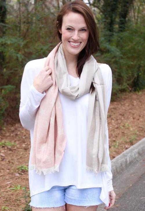It's The 4th Flag Scarf-Washed