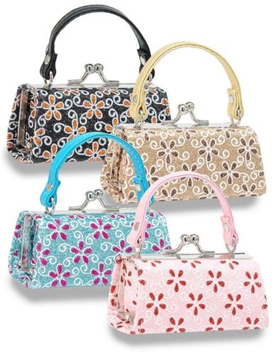 Colorful Flowers Lipstick Case Assorted Colors