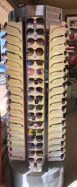 Sunglasses/Readers/Glasses Lighted/Rotating Display