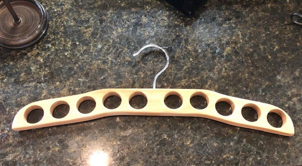 Natural Wood Scarf Hanger
