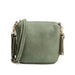 Monogrammable Side Pocket Crossbody Sage