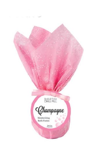 Chill Pill Festive Bath Fizzies Champagne