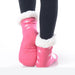 Kids Faux Sherpa Linked Slipper Socks