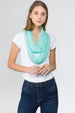 Fishnet Twist Infinity Scarf Mint