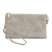 Snakeskin Crossbody/Wrislet Grey