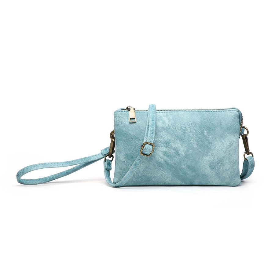 Fashion crossbody/wristlet Carribean Blue