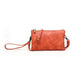 Fashion crossbody/wristlet Orange