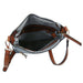 Front Zip Pocket Crossbody Bag