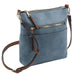 Front Zip Pocket Crossbody Bag