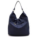 Rhinestone Colorblock Shoulder Bag