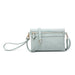 Hobo Wallet with Crossbody Strap Cadet Blue