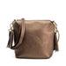 Monogrammable Side Pocket Crossbody Bronze