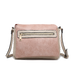 Tassel Accent Whipstitched 3-Compartment Crossbody Back