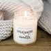 Cinnamon & Vanilla Soy Candle