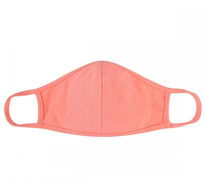 Reusable Solid Color T-Shirt Cloth Face Mask