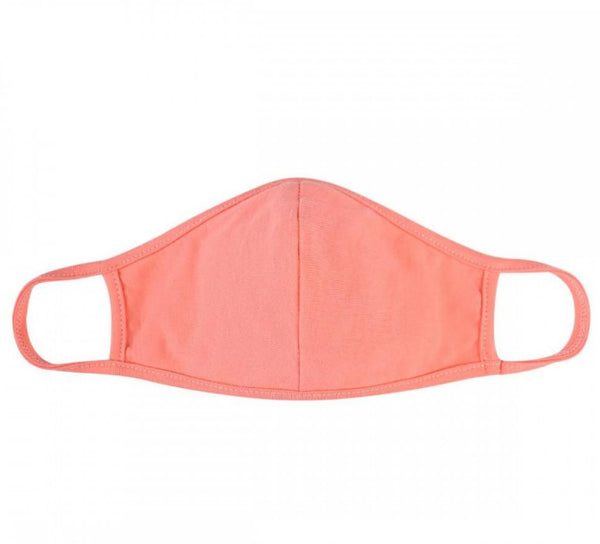 Reusable Solid Color T-Shirt Cloth Face Mask