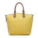 Front Zippered Pocket Satchel Back