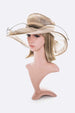 Organza Dress Hat Gold