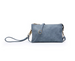 Fashion crossbody/wristlet Denim Blue