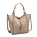 Tassel Accent Studded Handbag Side
