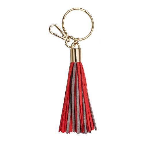 OSU Two Tone, Faux Suede Key Chain