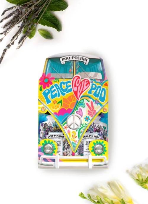 Peace Love & Poo Set includes Deja Poo and Lavender Peppermint