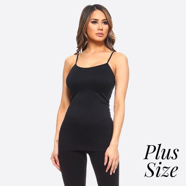 Spaghetti Strap Tank Top/Camisole Black