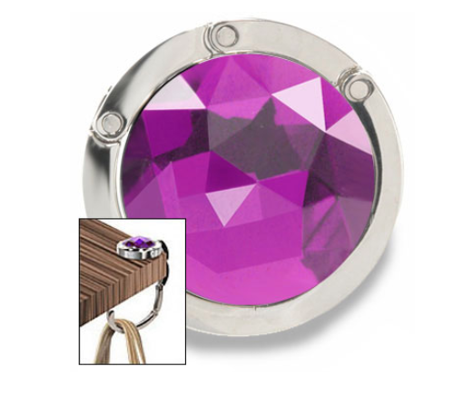 Gem Design Purse Hanger