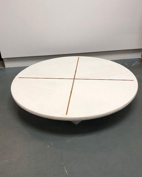 Revolving Round Base White