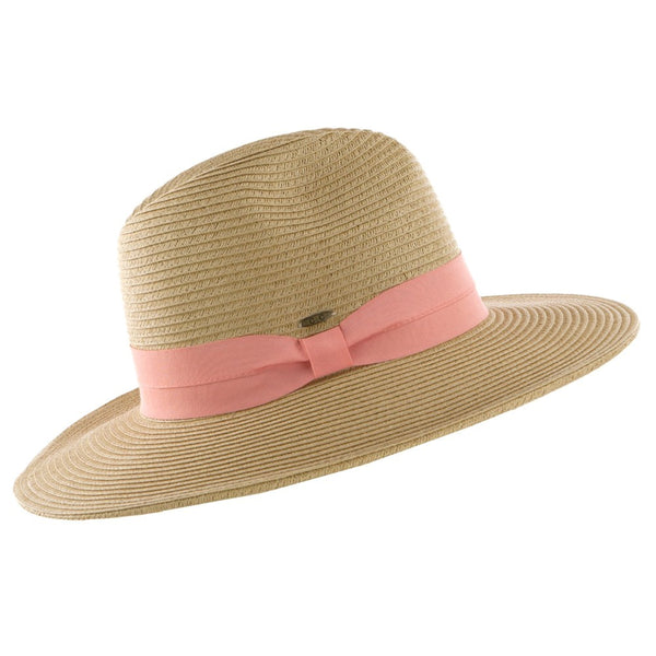 Stylish Brim Hat Coral