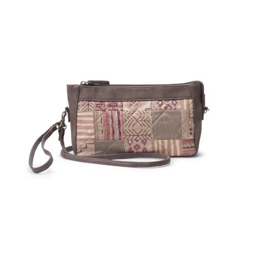 Donna Sharp Olivia Wristlet/Crossbody - Sandstone