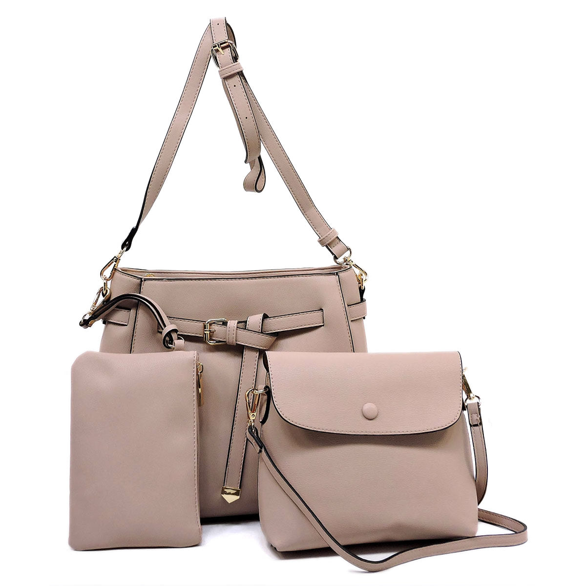 Belted 3-in-1 Satchel