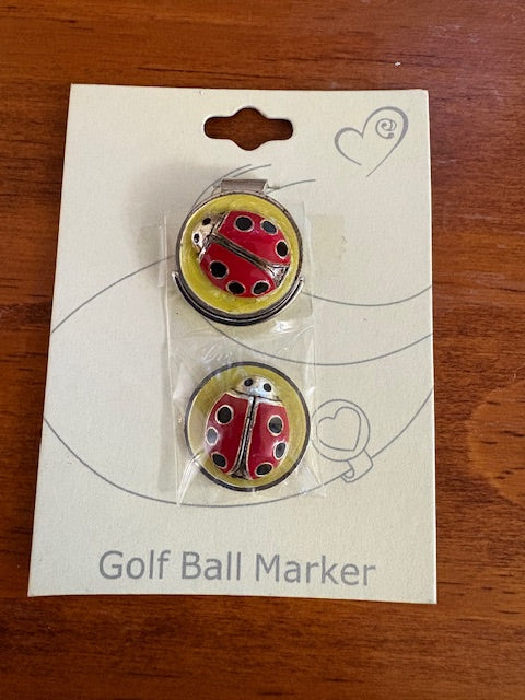 Ladybug Golf Ball Marker