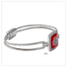 OHIO STATE SQUARED CRYSTAL LOGO BANGLE
