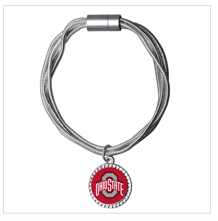OHIO STATE BURMA BRACELET