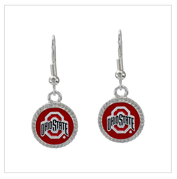 OHIO STATE EURI EARRINGS