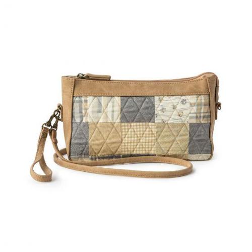 Donna Sharp Olivia Wristlet/Crossbody - Biscotti