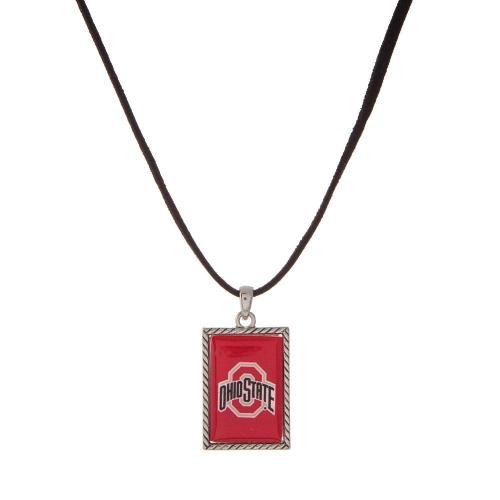 Ohio State University Necklace