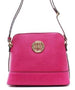 Fashion Emblem Messenger Bag Fuchsia