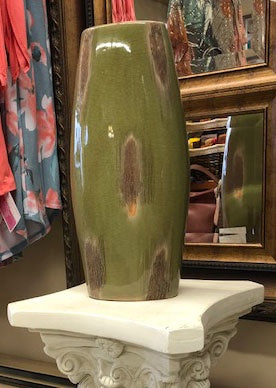 Rustic Green Vase