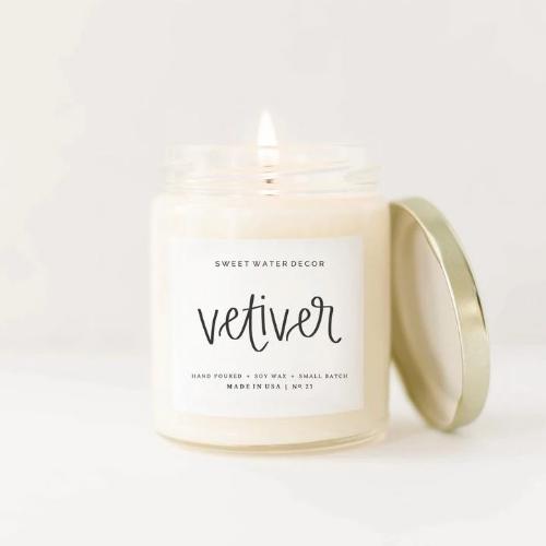 Vetiver Soy Candle