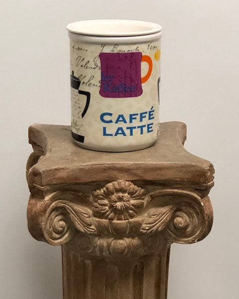Cafe Ceramic Utensil Crock/Chiller